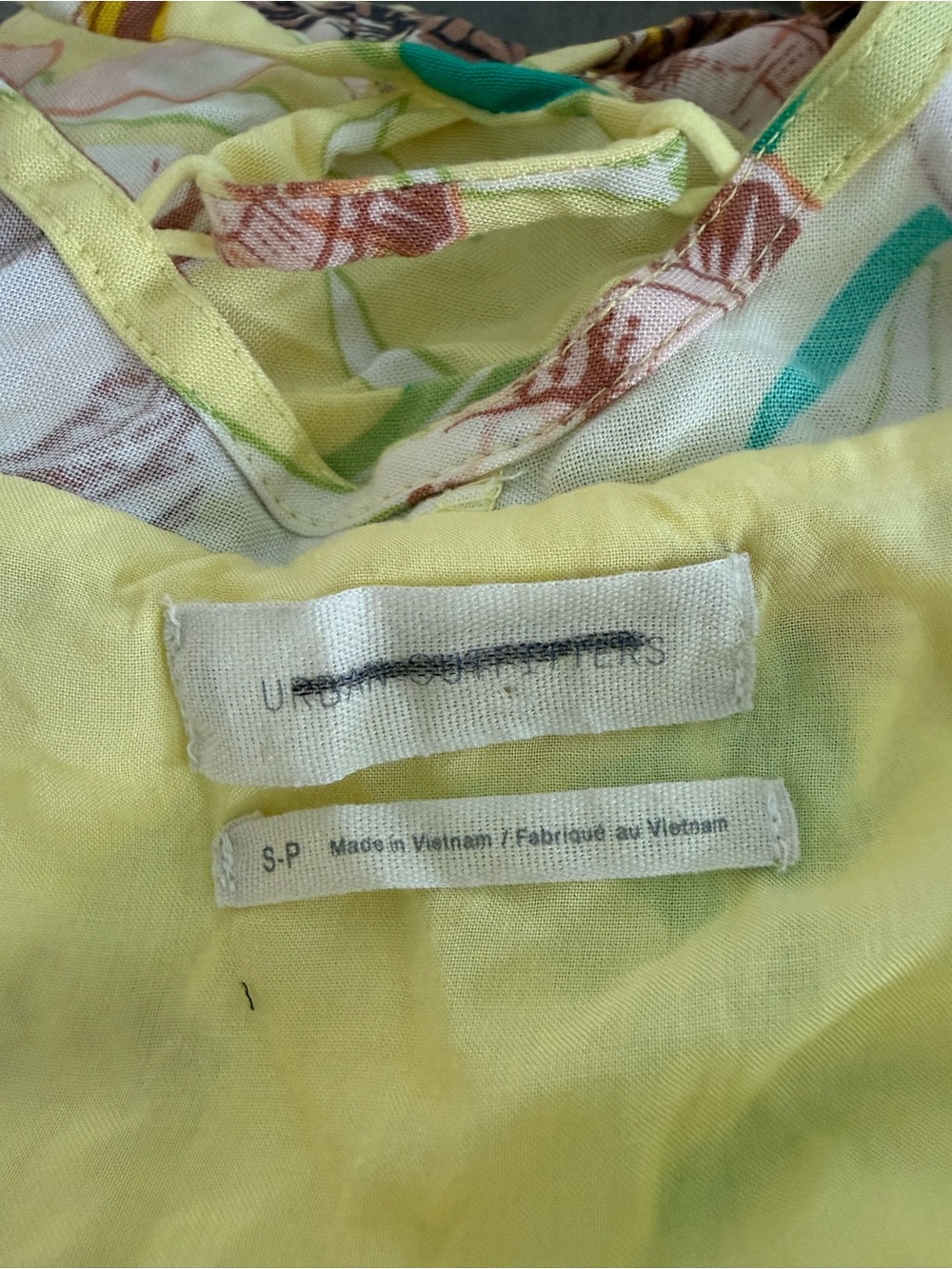 New Urban Outfitters Siren Strappy Back Midi size S Petite - Picture 8 of 8